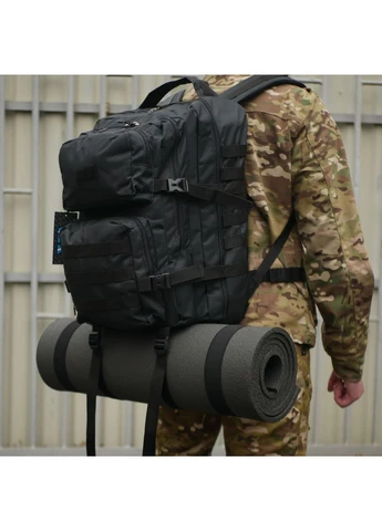 Рюкзак з Molle 40л Чорний No Brand (365756715)