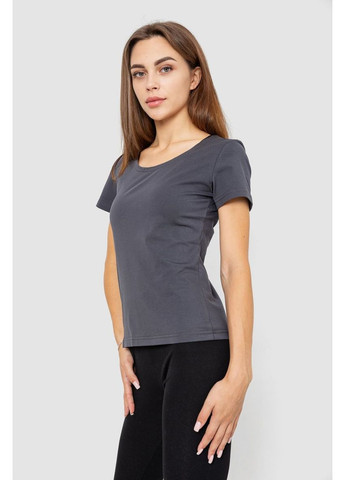 Футболка женская однотонная,, 102R1101 Ager - (315134425)