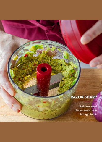 Измельчитель KitchenAid Universal ручной красный 720 мл KQG153BXERA Kitchen Craft (317305994)