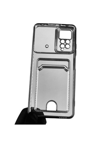 Чохол для Redmi Note 12 Pro 4G із чорною окантовкою з кишенькою для карток на сяомі редмі нот 12 про чорний Xiaomi (366022763)