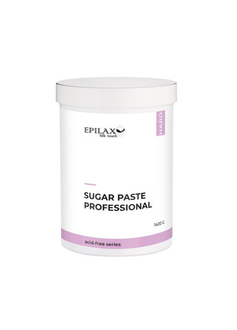 Сахарная паста для шугаринга Professional Hard 1400 г — плотная, бескислотная, для жёстких волос Epilax (345707249)