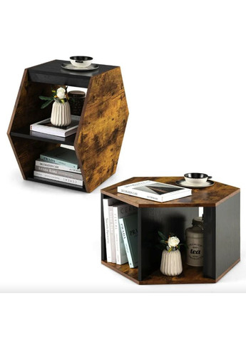 Комплект журнальних столиків Neka шестикутний Costway (361952216)