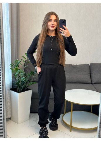 Джогери з вафельки на флісі — ЗАМІР В ОПИСІ GD/GL Модний простір (370146590)