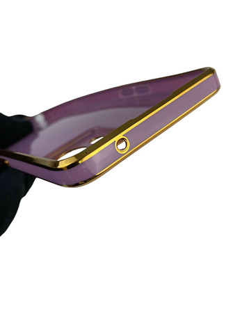 Чохол для Reno 7 4G з кільцем-підставкою із золотою окантовкою на оппо рено 7 чорничний gs1 Oppo (366235263)