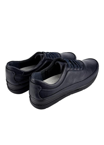 Темно-синие мокасины женские кожаные синие 2037-5 Kadisailun