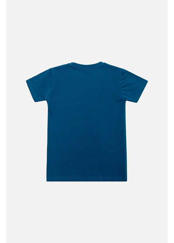 Синя літня футболка Galilatex