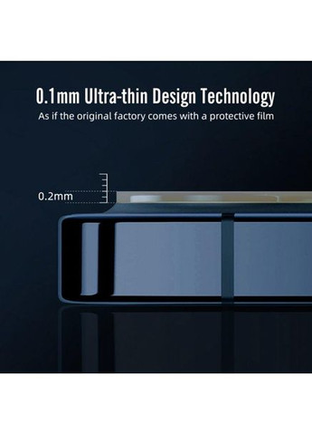 Захисне скло на задню камеру для Apple 13 HD Tempered Camera Glass прозоре black border No Brand (369137613)