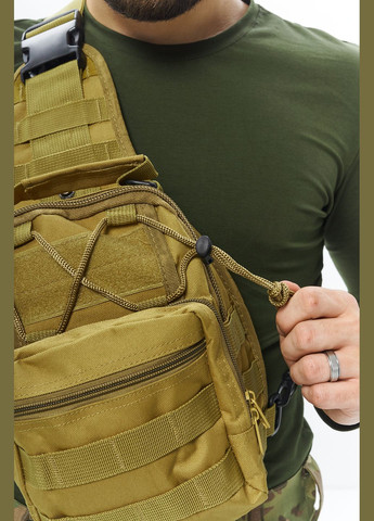 Сумка слинг хаки No Brand (360072104)