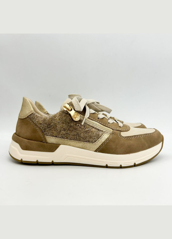 Кроссовки (р) Экокожа/Текстиль 0-1-1-58902-64 Rieker бежевые (328836772)