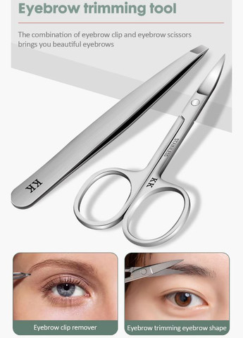 Набір для манікюру та педикюру з нержавіючої сталі у шкіряній сумці 11 предметів Manicure Max-Manicure (297949506)