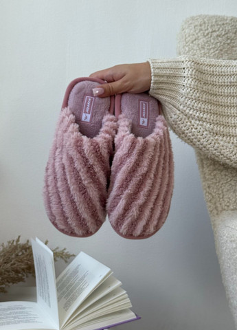 Розовые домашние тапочки арт. 0169 VIDCHUY