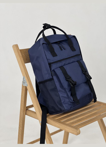 Чоловічий міський спортивний рюкзак Канкун з ручками, синій матеріал оксфорд ToBeYou kankun m (280930871)