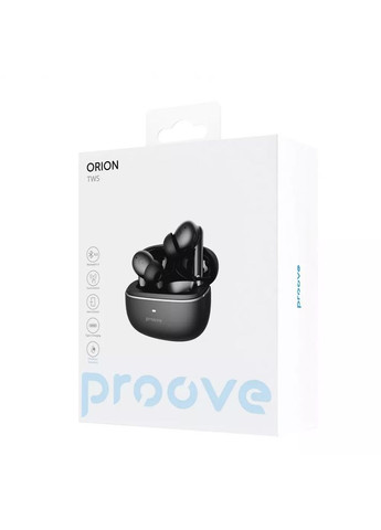 Бездротові навушники Orion TWS чорні Proove (280877527)