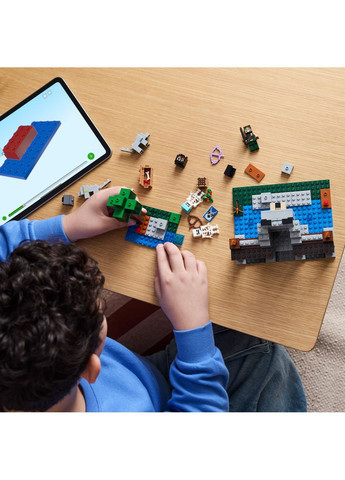 Конструктор Minecraft Вовк із Цитаделі, 312 деталей () Lego 21261 (367032679)