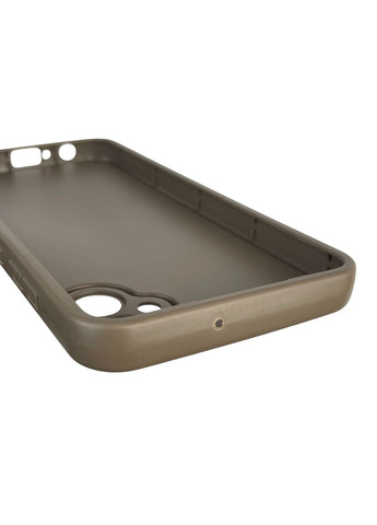 Чохол силіконовий Soft Touch з 3D принтом для Galaxy A05 (SM-A055) коричневий (Повний захист камери) Samsung (371652878)