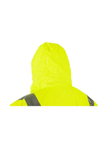 Жовта демісезонна робоча куртка-парка ipswich (, ) утеплена зі світлоповертаючими стрічками (25360) Sizam