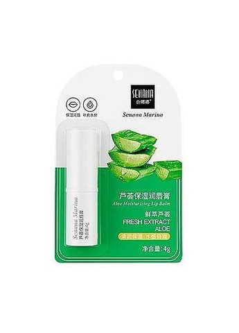 Бальзам для губ зволожуючий "Свіжий алоє" Marina Lip Balm 4g (1500369-38930343) Senana (368609397)