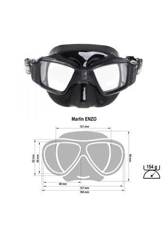 Маска Enzo Black Marlin (328597233)