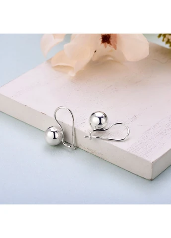 Сережки срібні Кульки Mini 925 (Ш) Skifska Etnika (364202992)