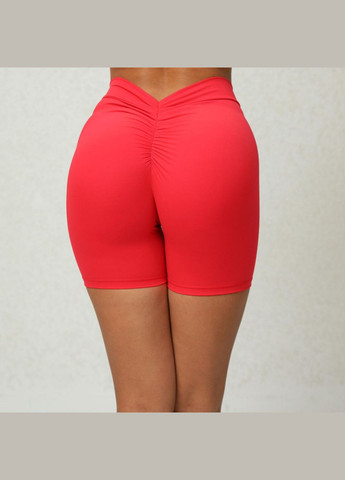 Шорты «Brazilian» с V-поясом и эффектом пуш-ап, красного цвета, размер S Trends (330245399)