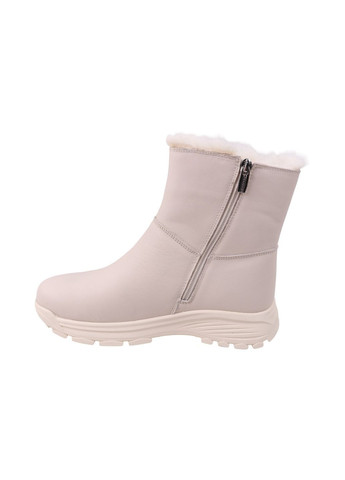 ботинки женские молочные натуральная кожа Lifexpert