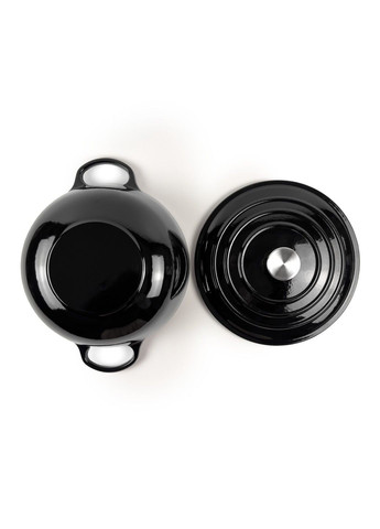 Кастрюля Казан Чугунный 3,8 л (26*10,5 см) Графит Oliver (373414815)