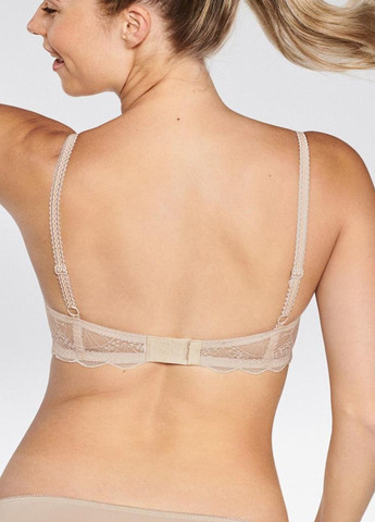 Бежевый бюстгальтер Naturana