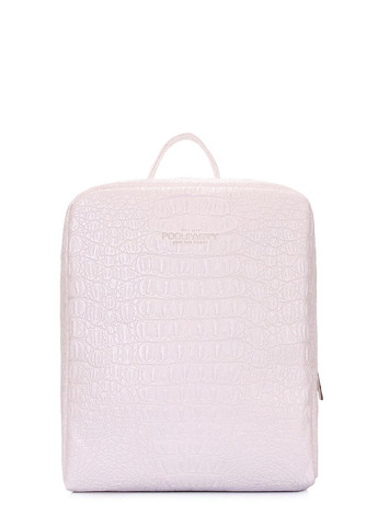 Рюкзак женский Cult с тиснением под крокодила PoolParty (372657648)