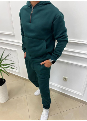 Смарагдовий демісезонний чоловічий костюм Garna