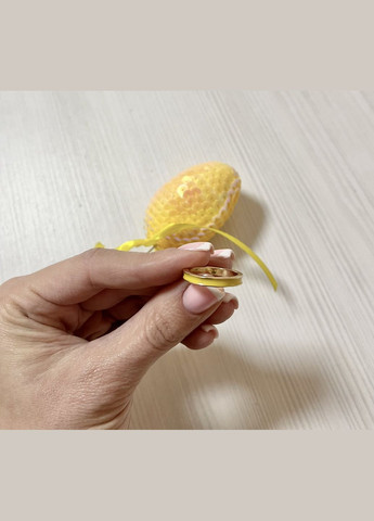 Тонке кольорове жіноче кільце жовтого кольору ( ) Xuping Jewelry (330618922)