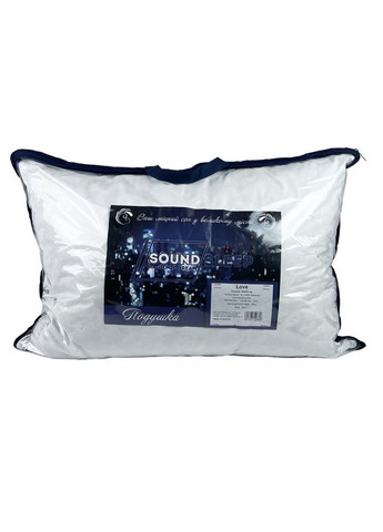 Подушка Love 30% пуху 50х70 см біла (91035080) SoundSleep (307088785)