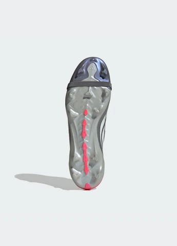 Серые летние бутсы predator league fold-over tongue firm ground adidas