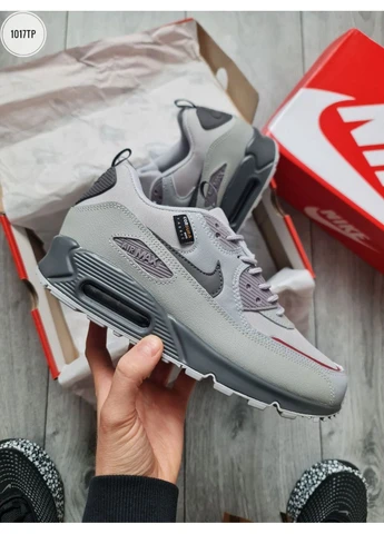 КРОССОВКИ ЖЕНСКИЕ NIKE AIR MAX 90 SURPLUS GREY НАЙК АИР МАКС 90 СЕРЫЕ No Brand серые демисезоны (392022897)