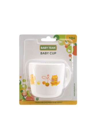 Детская чашка "Котенок" 6006C 200 мл Baby Team (343275380)