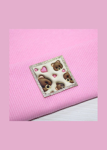 Нашивка з глітеру "Ведмедики 3D" (7524) No Brand (338195667)