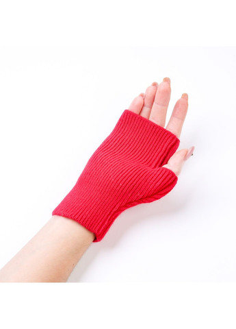 Мітенки жіночі вовна червоні МІШЕЛЬ LuckyLOOK 847-767 (350197122)
