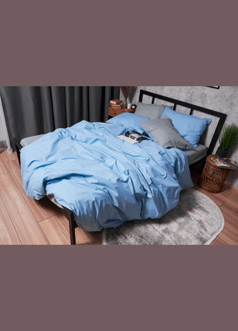 Комплект постельного белья Бязь Gold Люкс семейный 143х210х2 наволочки 2х50х70 (MS-820003106) Moon&Star Nordic Gray (288043615)