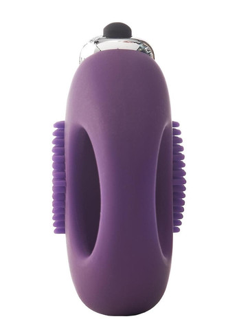 Ерекційне кільце з вібрацією Dream Toys FLIRTS COCKRING PURPLE No Brand (303910317)