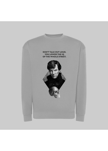 Світшот з принтом "Don't talk out loud". Sherlock (10314799081) ТiШОТКА (365435840)