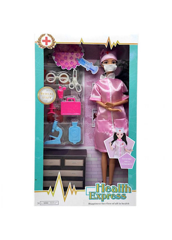 Лялька-лікар з аксесуарами "Health Express", рожевий MIC (293940776)