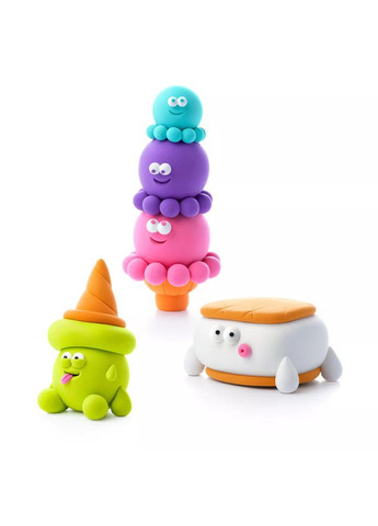 Пластилін Файні морозивка Кульконавти, Єті Сендвіч, Ріжок Кувирок (60055-UA01) ЛІПАКА (364488042)