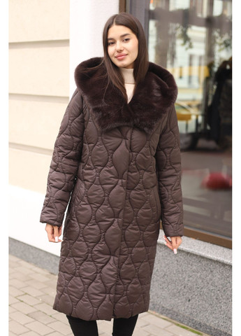 Коричневе зимнє Пальто MN