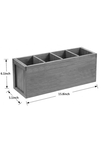 Подставка для столовых приборов из дерева Эстетика венге (ПСП-006212) No Brand (327425375)