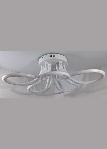 Люстра светодиодная потолочная LED светильник для квартиры на потолок лэд с пультом 25582 Белый 20х60х60 см. Sunnysky (364762178)