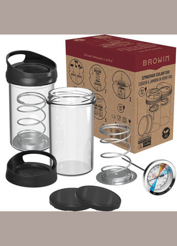 Шинковарки скляні Duo 2х450г (313700) Browin (312550886)
