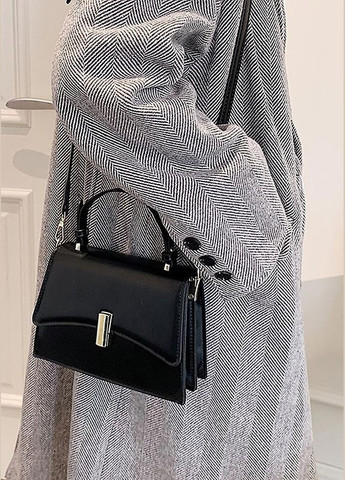 Женская сумка 6117 кросс-боди черная No Brand (282969521)