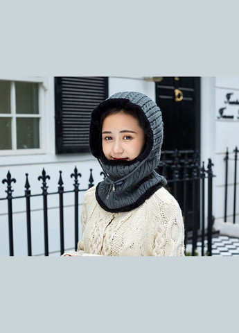 Шапка Teburya багатофункціональна Сіра (104062) No Brand (329443943)