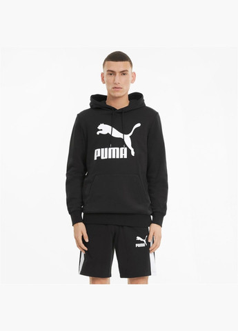 Худі чоловіче Classics Logo Black 530084-01 Puma (326783246)