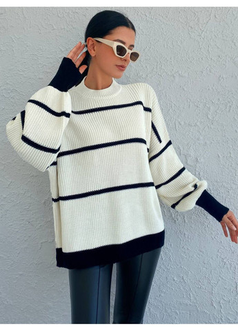 Белый демисезонный свитер вязаный (замеры в описании) DK/DL Мода без кордонів