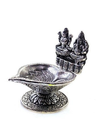 Аромакуритель метал "Ганеш і Лакшмі" (8,5 х7, 5х7 см) (Непал) No Brand (316718782)